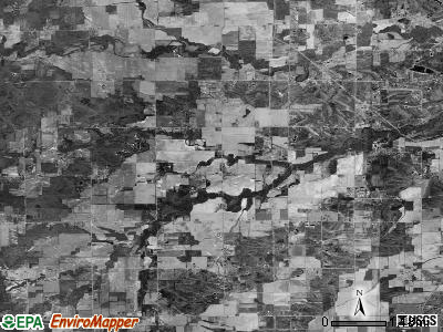 Brant township, Michigan satellite photo by USGS
