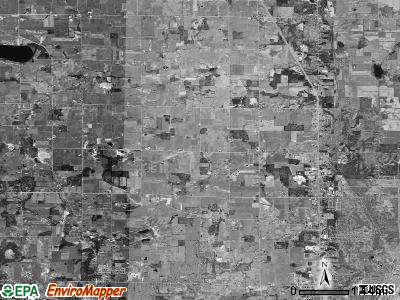 Alpine township, Michigan satellite photo by USGS