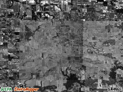 Overisel township, Michigan satellite photo by USGS