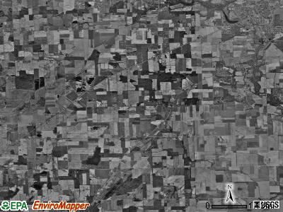 Saline township, Michigan satellite photo by USGS