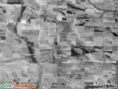 Goodwin township, Arkansas satellite photo by USGS