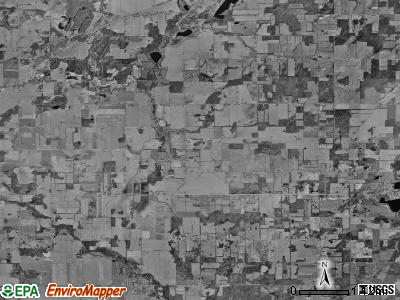 Bethel township, Michigan satellite photo by USGS