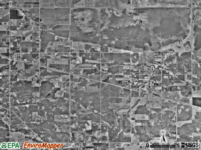 McDougald township, Minnesota satellite photo by USGS