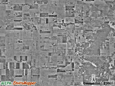 Jupiter township, Minnesota satellite photo by USGS