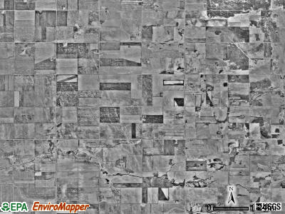 Spring Brook township, Minnesota satellite photo by USGS