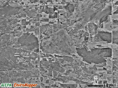 Boone township, Minnesota satellite photo by USGS