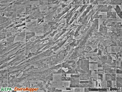 Como township, Minnesota satellite photo by USGS