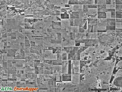 Cedar township, Minnesota satellite photo by USGS