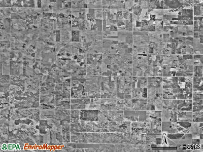Rollis township, Minnesota satellite photo by USGS
