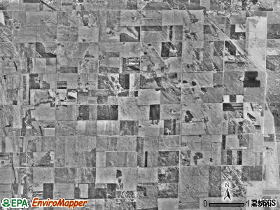 Marsh Grove township, Minnesota satellite photo by USGS