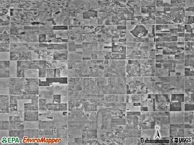 Moylan township, Minnesota satellite photo by USGS