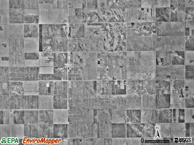 Goodridge township, Minnesota satellite photo by USGS