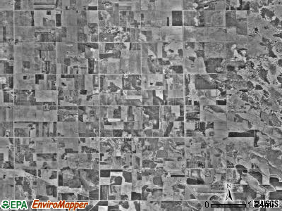 Star township, Minnesota satellite photo by USGS