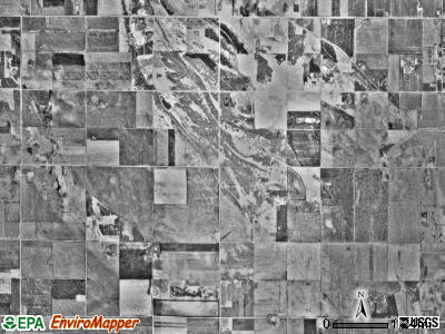 Black River township, Minnesota satellite photo by USGS