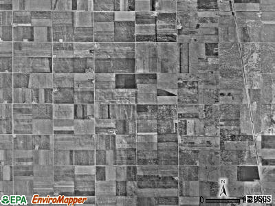 Fanny township, Minnesota satellite photo by USGS