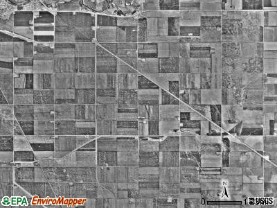 Fairfax township, Minnesota satellite photo by USGS