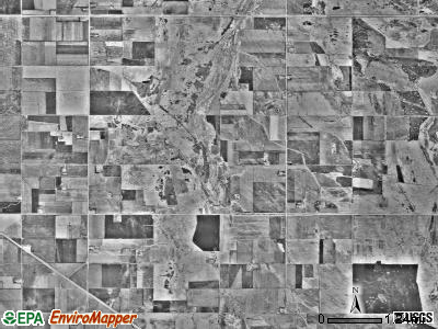 Kertsonville township, Minnesota satellite photo by USGS