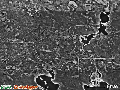 Kinghurst township, Minnesota satellite photo by USGS