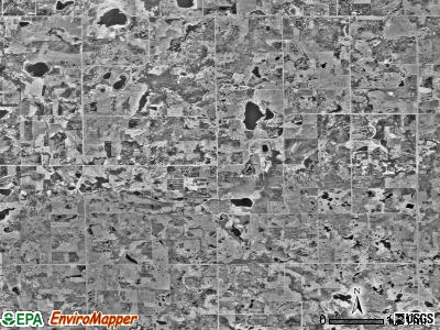 Eddy township, Minnesota satellite photo by USGS