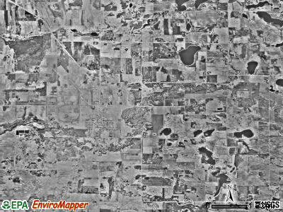Garfield township, Minnesota satellite photo by USGS