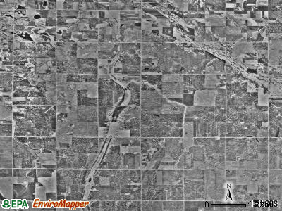 Bear Park township, Minnesota satellite photo by USGS
