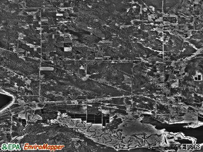 Morse township, Minnesota satellite photo by USGS