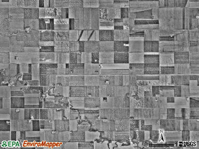 Anthony township, Minnesota satellite photo by USGS