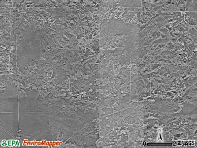 Lavell township, Minnesota satellite photo by USGS