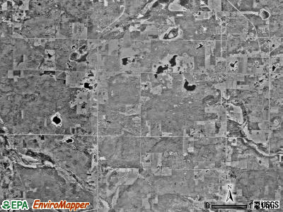 Guthrie township, Minnesota satellite photo by USGS