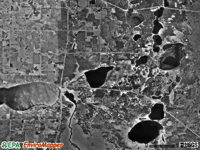Wilkinson township, Minnesota satellite photo by USGS