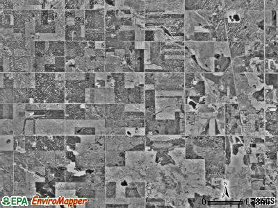 Popple Grove township, Minnesota satellite photo by USGS