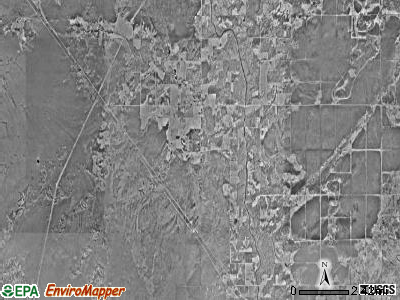 Toivola township, Minnesota satellite photo by USGS