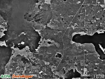 Boy Lake township, Minnesota satellite photo by USGS
