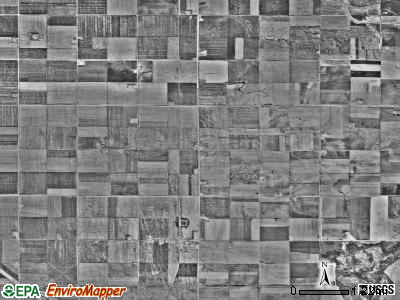 Felton township, Minnesota satellite photo by USGS