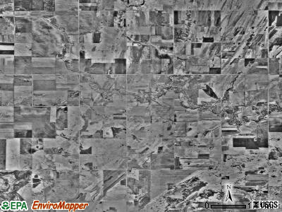 Hagen township, Minnesota satellite photo by USGS