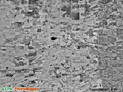 Red Eye township, Minnesota satellite photo by USGS