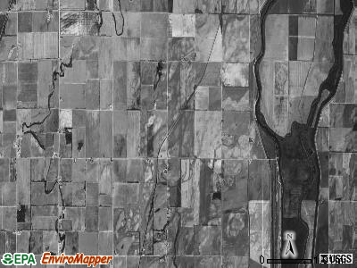 Swain township, Arkansas satellite photo by USGS