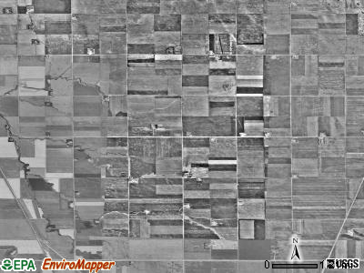 Nordick township, Minnesota satellite photo by USGS