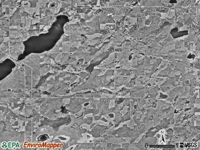 Maple Grove township, Minnesota satellite photo by USGS