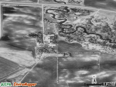 Fergus Falls township, Minnesota satellite photo by USGS