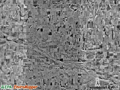 Eagle Valley township, Minnesota satellite photo by USGS