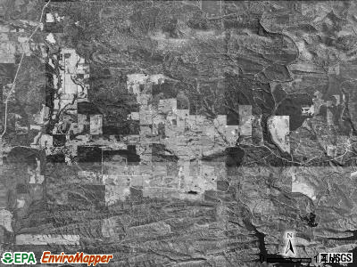 Laverna township, Arkansas satellite photo by USGS