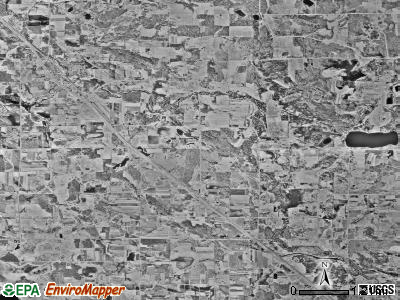 Darling township, Minnesota satellite photo by USGS