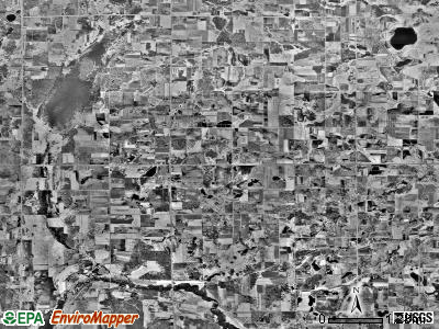 Culdrum township, Minnesota satellite photo by USGS