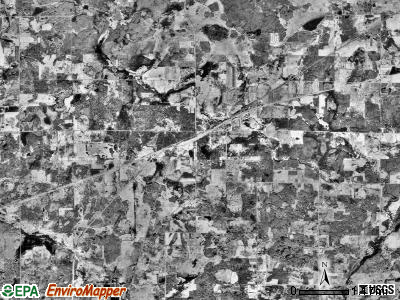 Brook Park township, Minnesota satellite photo by USGS