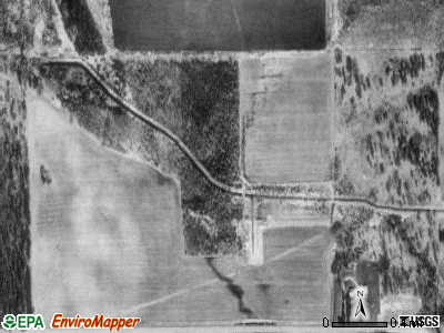 Little Falls township, Minnesota satellite photo by USGS