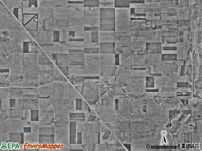 Gorton township, Minnesota satellite photo by USGS