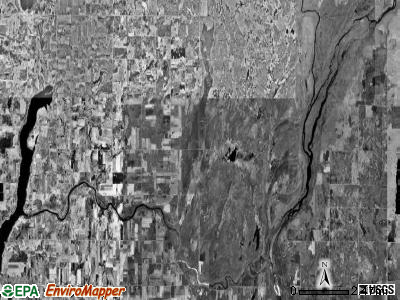 Chengwatana township, Minnesota satellite photo by USGS