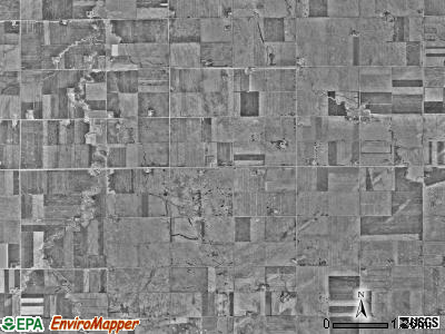Clifton township, Minnesota satellite photo by USGS