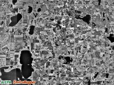 Grey Eagle township, Minnesota satellite photo by USGS